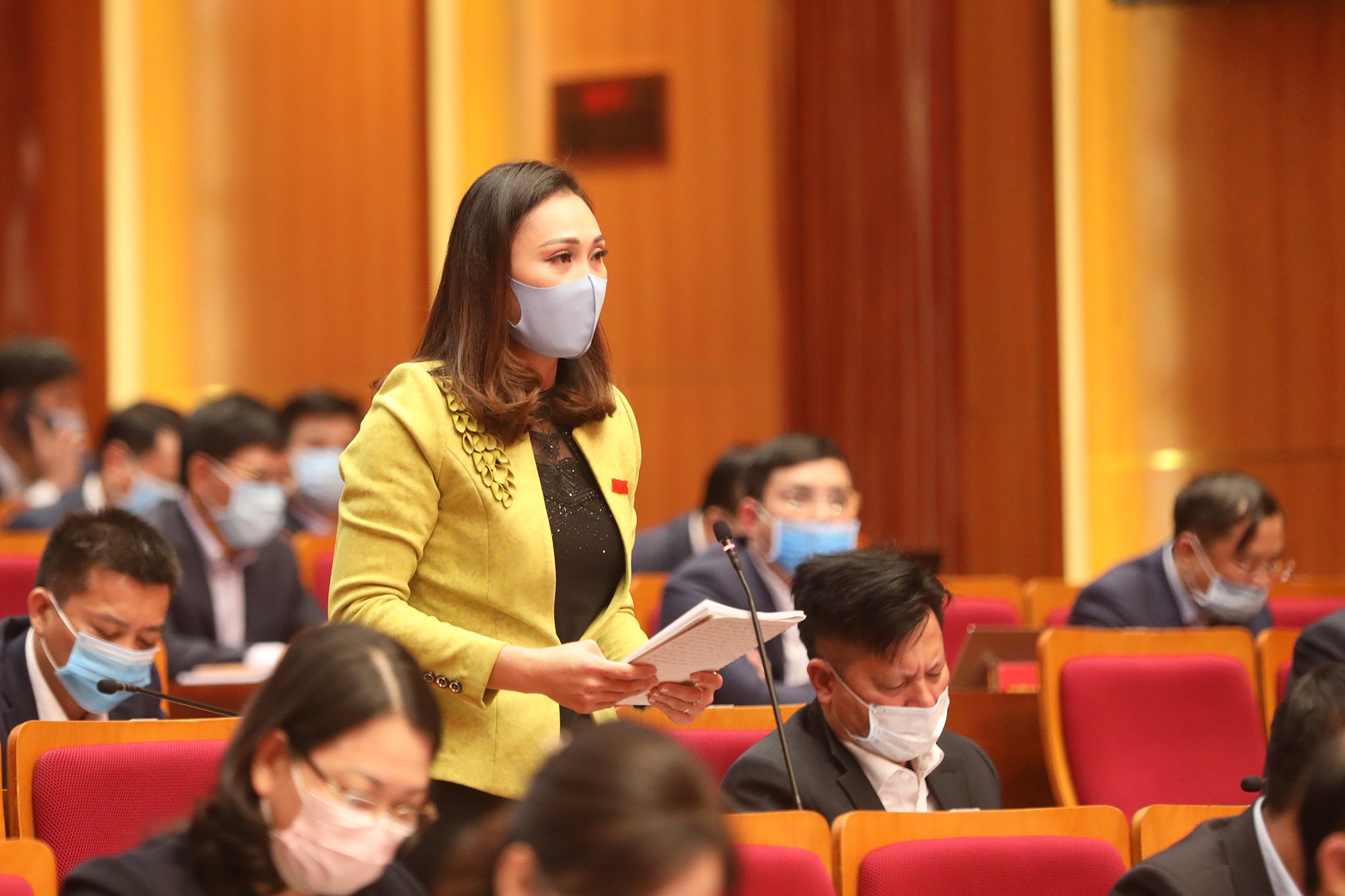 Đại biểu Nguyễn Thị Dung, Tổ đại biểu TP Hạ Long.