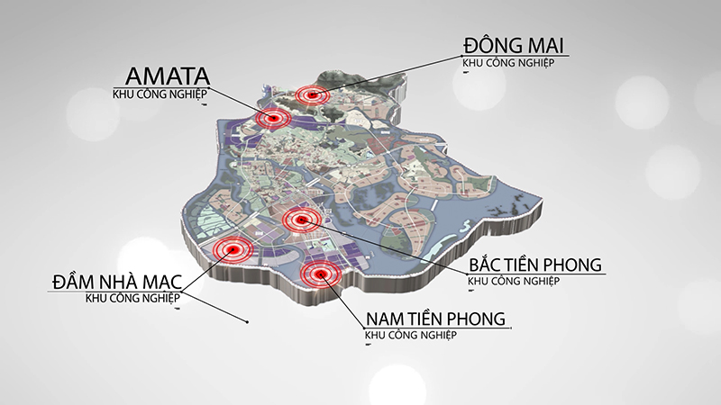 TX Quảng Yên với vị trí chiến lược hiện đã thu hút nhiều nhà đầu tư lớn vào 5 khu công nghiệp