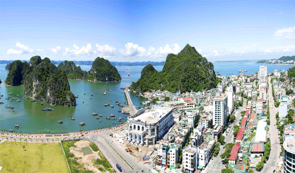 Thành phố Cẩm Phả thu hút các ông lớn đầu tư thương mại du lịch.