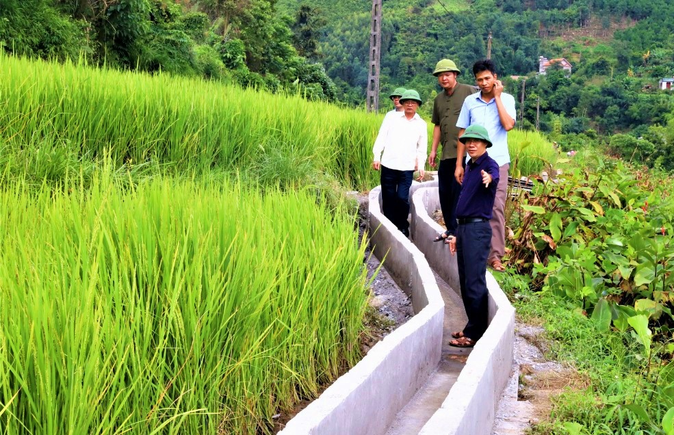 Nhiều công trình thủy lợi phục vụ sản xuất, sinh hoạt từng bước được đầu tư đồng bộ, đưa vào sử dụng tại Bình Liêu.