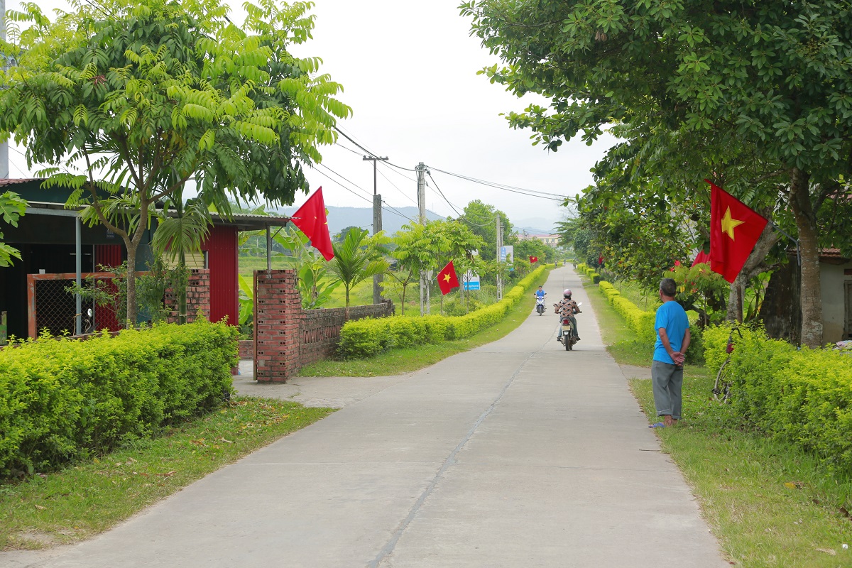 Tuyến đường nông thôn tại xã Đông Ngũ (Tiên Yên)