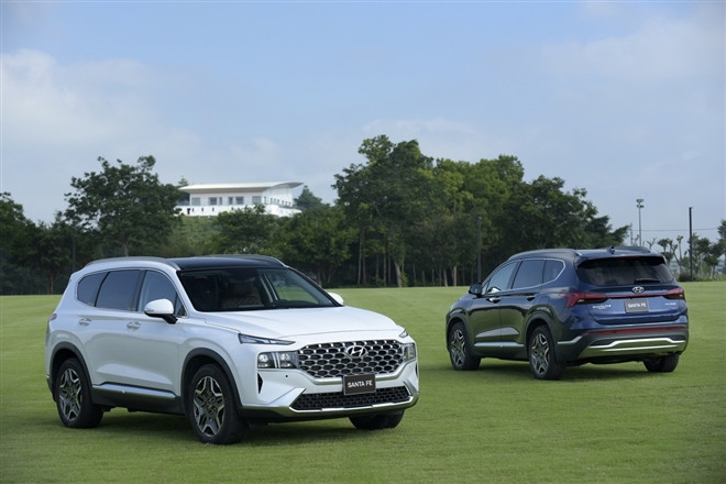 Ảnh chi tiết Hyundai Santa Fe 2021 giá từ 1,03 tỷ đồng - 4