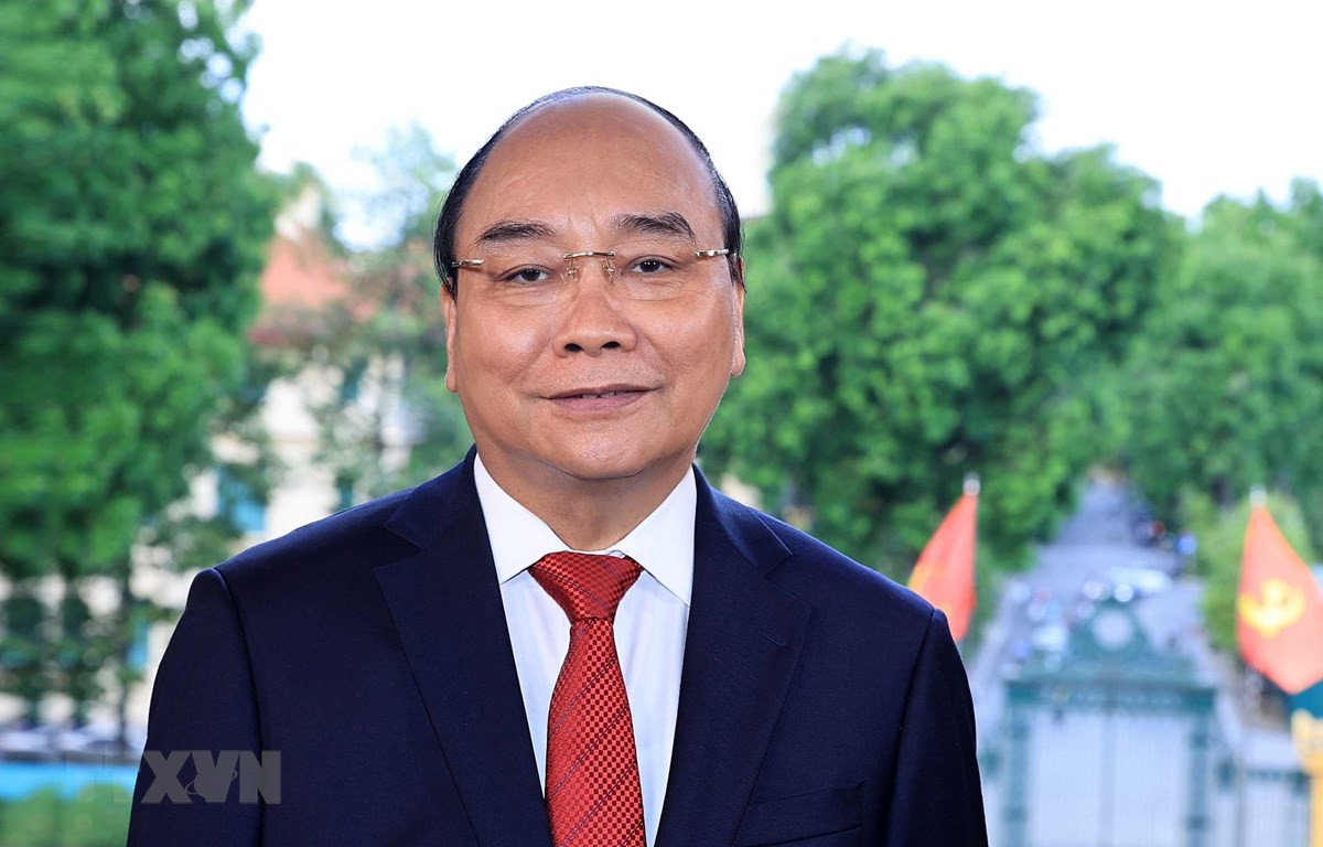 Chủ tịch nước Nguyễn Xuân Phúc. (Ảnh: Thống Nhất/TTXVN)