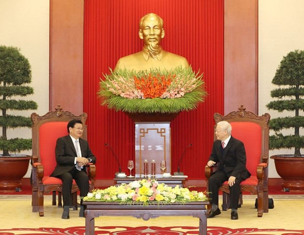 Góp phần làm sâu sắc hơn quan hệ gắn bó, tin cậy Việt Nam-Lào hình ảnh 1 Gop phan lam sau sac hon quan he gan bo, tin cay Viet Nam-Lao hinh anh 1