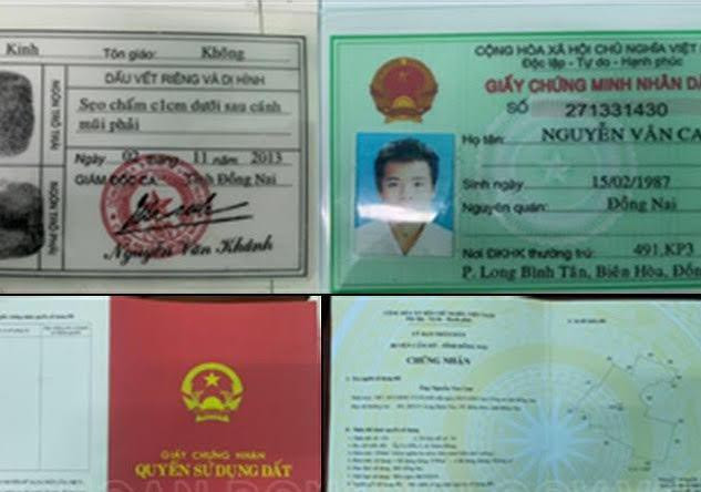 Khách mua 'sập bẫy' hai đối tượng làm giả giấy tờ, lừa bán đất ảnh 1