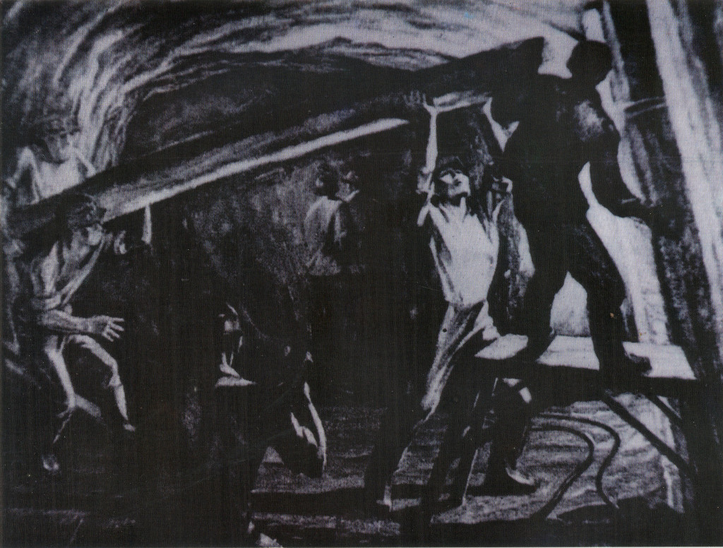 Thợ lò (sơn dầu) - 1971