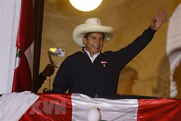 Ứng cử viên cánh tả Pedro Castillo đắc cử Tổng thống Peru hình ảnh 1 Ung cu vien canh ta Pedro Castillo dac cu Tong thong Peru hinh anh 1