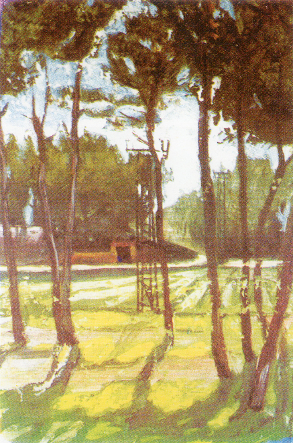 Khu địa chất (1961) – Bột màu