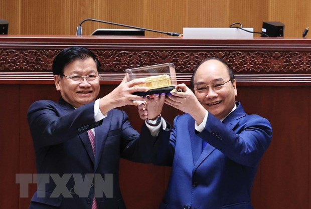 Chuyến thăm Lào của Chủ tịch nước đạt kết quả toàn diện, thực chất hình ảnh 2 Chuyen tham Lao cua Chu tich nuoc dat ket qua toan dien, thuc chat hinh anh 2