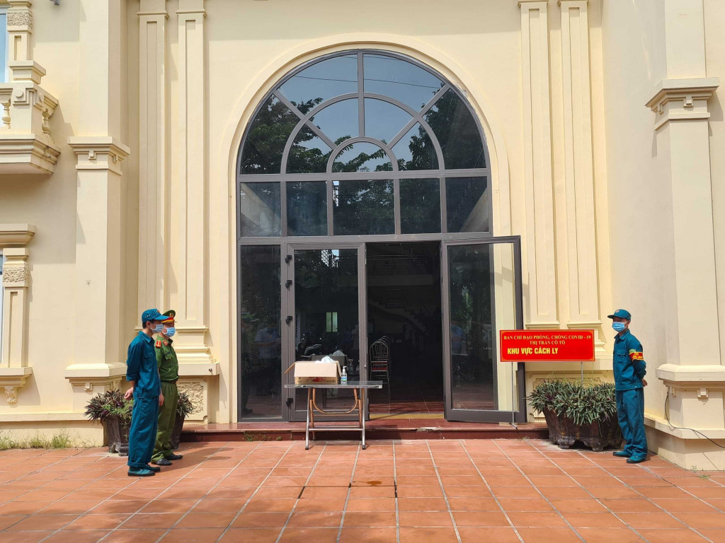 Huyện Cô Tô bố trí khu vực cách ly tập trung tại khách sạn Garden.