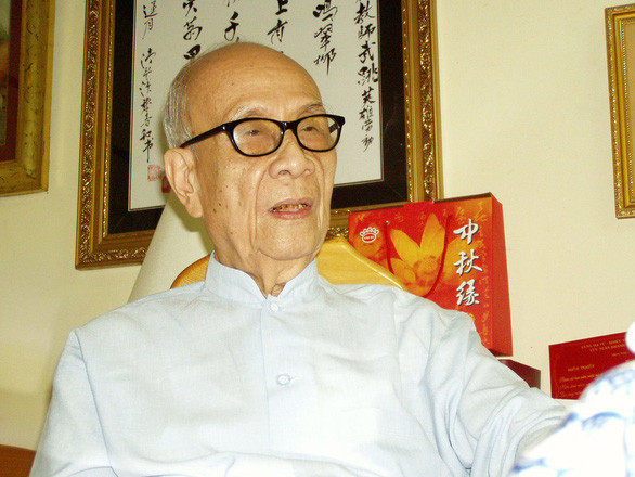 Giáo sư, Anh hùng lao động Vũ Khiêu qua đời ở tuổi 105 - Ảnh 1. Giáo sư, Anh hùng lao động Vũ Khiêu qua đời ở tuổi 105 - Ảnh 1.