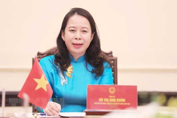 Phó Chủ tịch nước Võ Thị Ánh Xuân điện đàm với Phó Tổng thống Nigeria hình ảnh 2 Pho Chu tich nuoc Vo Thi Anh Xuan dien dam voi Pho Tong thong Nigeria hinh anh 2
