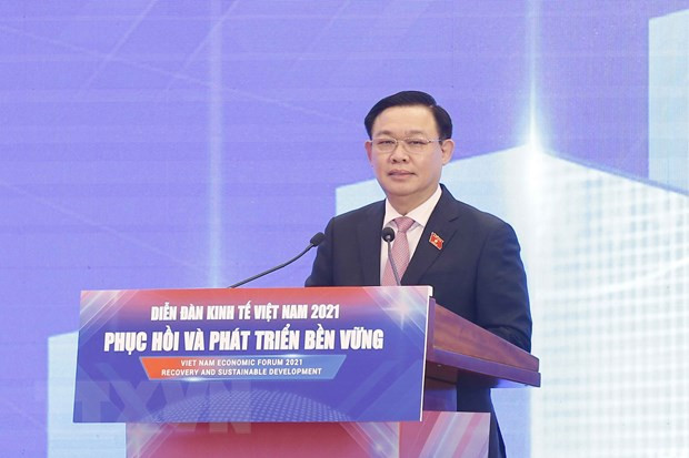 Bế mạc Diễn đàn Kinh tế Việt Nam về “Phục hồi và phát triển bền vững” hình ảnh 1 Be mac Dien dan Kinh te Viet Nam ve “Phuc hoi va phat trien ben vung” hinh anh 1