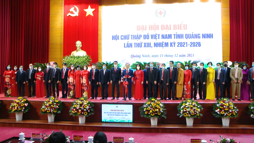 Đại hội đã bầu ban chấp hành Hội chữ thập đỏ tỉnh Quảng Ninh nhiệm kỳ 2021-2026.
