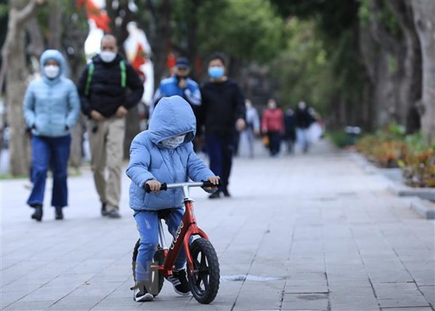 Rét về đêm và sáng sớm, nhiệt độ tại Bắc Bộ chênh lệch cao trong ngày hình ảnh 1 Ret ve dem va sang som, nhiet do tai Bac Bo chenh lech cao trong ngay hinh anh 1