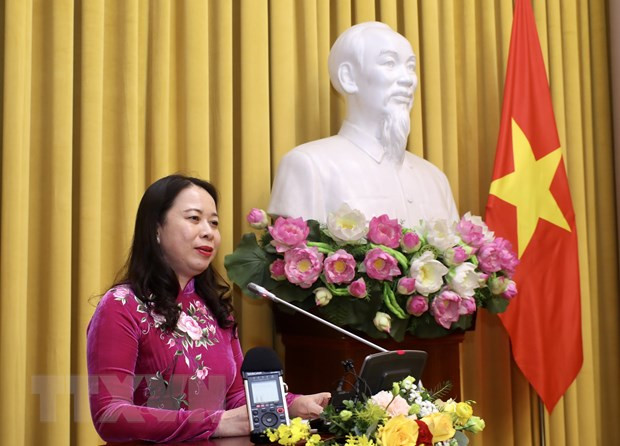 Phó Chủ tịch nước gặp mặt những tấm lòng vàng tiêu biểu năm 2021 hình ảnh 1 Pho Chu tich nuoc gap mat nhung tam long vang tieu bieu nam 2021 hinh anh 1