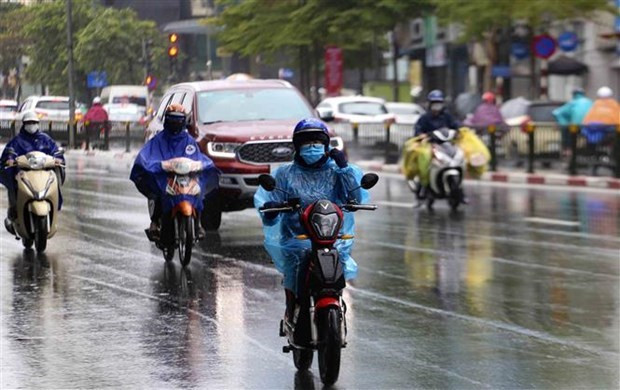 Đồng bằng Bắc Bộ và Bắc Trung Bộ mưa dông, trời rét đậm hình ảnh 1 Dong bang Bac Bo va Bac Trung Bo mua dong, troi ret dam hinh anh 1