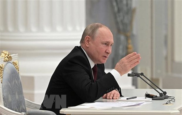 Nga công nhận độc lập của hai nước cộng hòa tự xưng ở Donbass hình ảnh 1 Nga cong nhan doc lap cua hai nuoc cong hoa tu xung o Donbass hinh anh 1