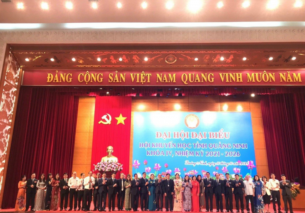 Ban Chấp hành Hội Khuyến học tỉnh Quảng Ninh khóa IV, nhiệm kỳ 2021-2026.