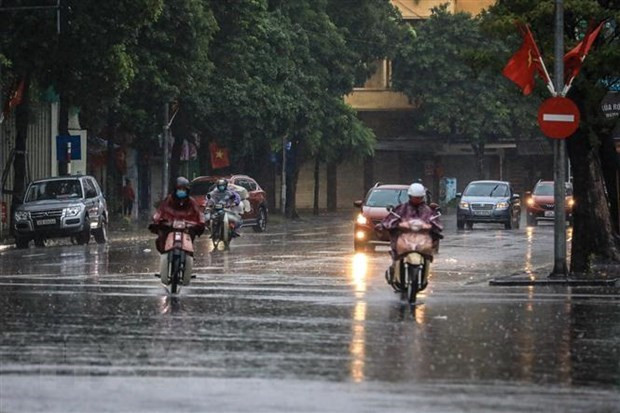 Ngày 17/3, Hà Nội và các tỉnh khu vực Bắc Bộ tiếp tục mưa dông hình ảnh 1 Ngay 17/3, Ha Noi va cac tinh khu vuc Bac Bo tiep tuc mua dong hinh anh 1