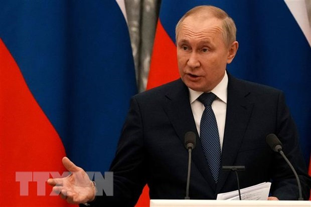 Giới chức Nga họp về chiến dịch quân sự đặc biệt tại miền Đông Ukraine hình ảnh 1 Gioi chuc Nga hop ve chien dich quan su dac biet tai mien Dong Ukraine hinh anh 1