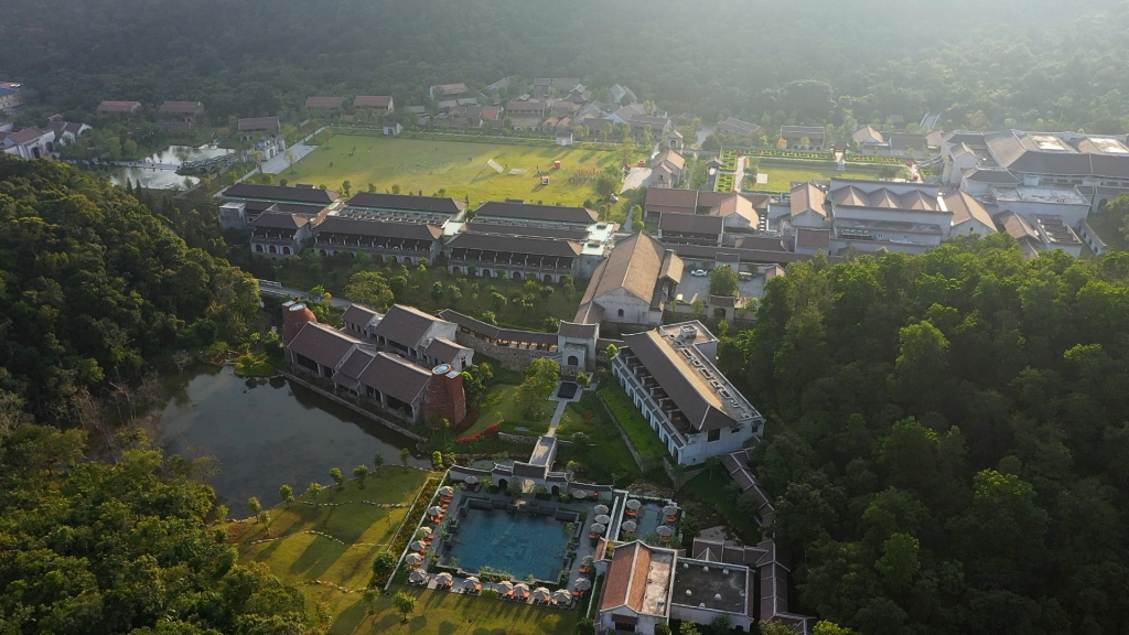 Điểm thi đấu cờ Tướng tại Khu nghỉ dưỡng Legacy Yên Tử