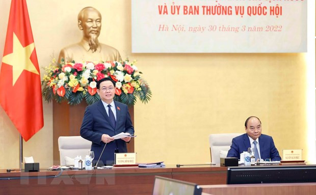 Phối hợp công tác giữa Chủ tịch nước và Ủy ban Thường vụ Quốc hội hình ảnh 2 Phoi hop cong tac giua Chu tich nuoc va Uy ban Thuong vu Quoc hoi hinh anh 2