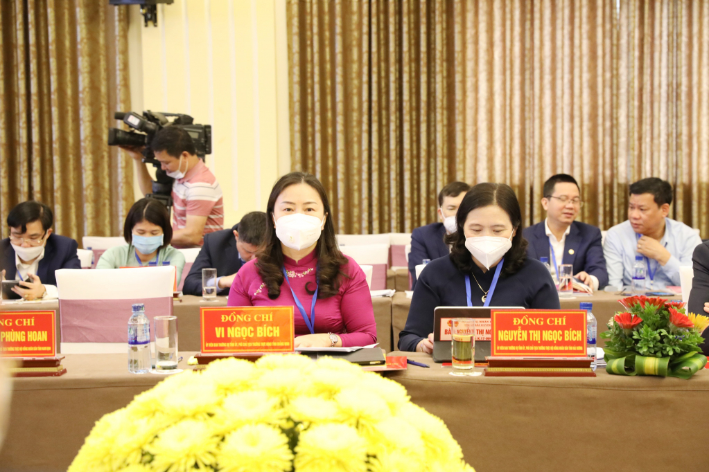 đồng chí Vi Ngọc Bích, Phó Chủ tịch Thường trực HĐND tỉnh