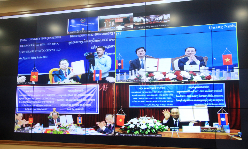 Các đại biểu thống nhất ký kết bản ghi nhớ chương trình hợp tác giai đoạn 2022-2026.