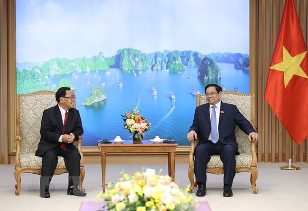 Thủ tướng: Quan hệ Việt Nam-Lào không ngừng được vun đắp và phát triển hình ảnh 1 Thu tuong: Quan he Viet Nam-Lao khong ngung duoc vun dap va phat trien hinh anh 1
