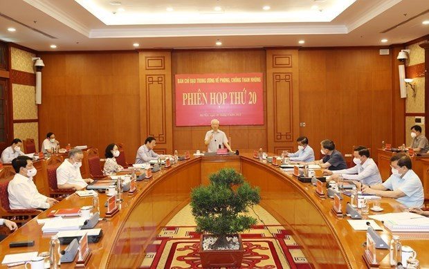 Hội nghị toàn quốc tổng kết 10 năm công tác phòng, chống tham nhũng hình ảnh 1 Hoi nghi toan quoc tong ket 10 nam cong tac phong, chong tham nhung hinh anh 1