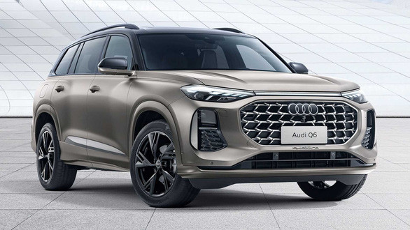 Audi hé lộ Q9: SUV lớn chưa từng có, 3 hàng ghế, 7 chỗ, cạnh tranh Mercedes-Benz GLS - Ảnh 1. Audi hé lộ Q9: SUV lớn chưa từng có, 3 hàng ghế, 7 chỗ, cạnh tranh Mercedes-Benz GLS - Ảnh 1.