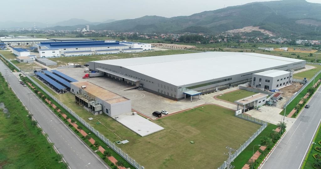 Các khu công nghiệp với cơ sở, hạ tầng hiện đại