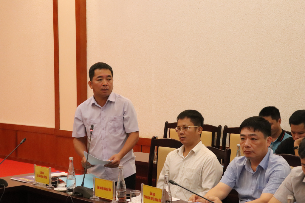 Sở Văn hóa và Thể thao thông tin về công tác chuẩn bị đăng cai Đại hội Thể thao toàn quốc lần thứ IX năm 2022 tại Quảng Ninh.