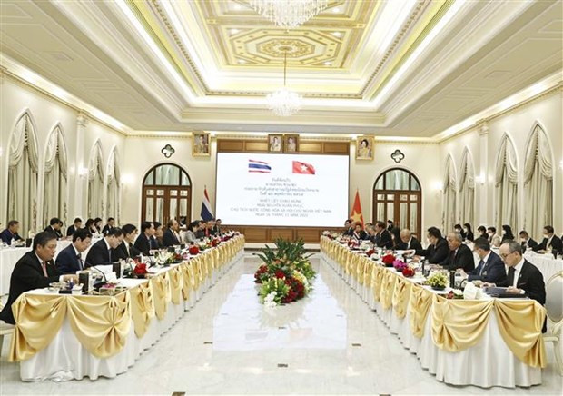 Tuyên bố chung Chủ tịch nước thăm chính thức Vương quốc Thái Lan hình ảnh 2 Tuyen bo chung Chu tich nuoc tham chinh thuc Vuong quoc Thai Lan hinh anh 2