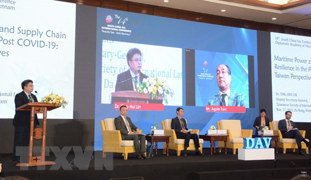 Đà Nẵng: Bế mạc Hội thảo quốc tế về Biển Đông lần thứ 14 hình ảnh 4 Da Nang: Be mac Hoi thao quoc te ve Bien Dong lan thu 14 hinh anh 4