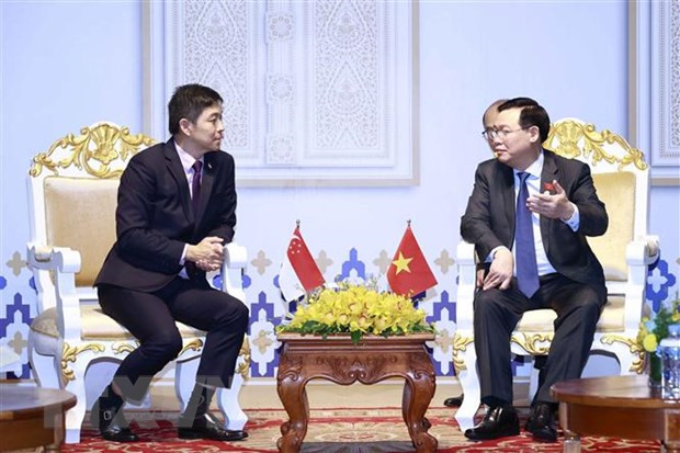 Chủ tịch Quốc hội Vương Đình Huệ gặp lãnh đạo QH, nghị viện các nước hình ảnh 1 Chu tich Quoc hoi Vuong Dinh Hue gap lanh dao QH, nghi vien cac nuoc hinh anh 1