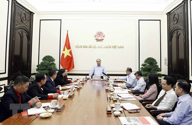 Chủ tịch nước: Huy động nguồn lực chăm lo Tết cho người nghèo hình ảnh 1 Chu tich nuoc: Huy dong nguon luc cham lo Tet cho nguoi ngheo hinh anh 1