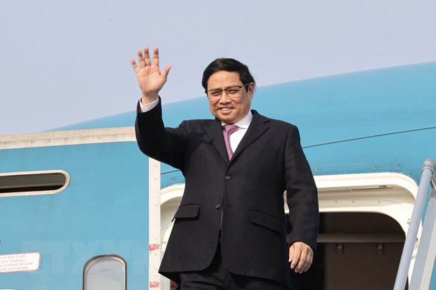 Thủ tướng Phạm Minh Chính kết thúc tốt đẹp chuyến công tác châu Âu hình ảnh 1 Thu tuong Pham Minh Chinh ket thuc tot dep chuyen cong tac chau Au hinh anh 1