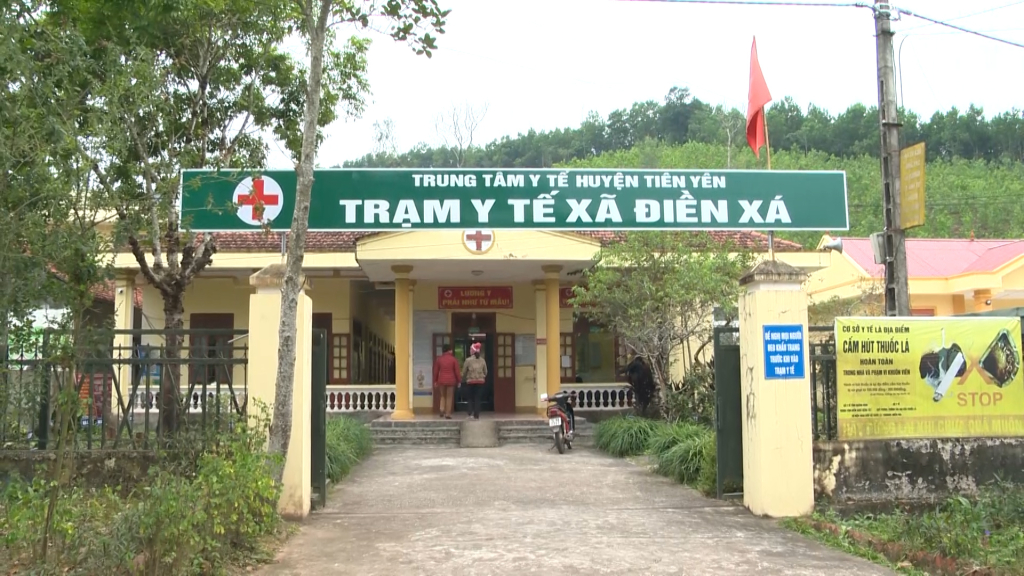 Trạm Y tế xã Điền Xá, huyện Tiên Yên.