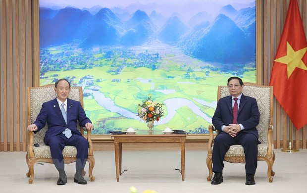 Thúc đẩy quan hệ Đối tác chiến lược sâu rộng Việt Nam-Nhật Bản hình ảnh 2 Thuc day quan he Doi tac chien luoc sau rong Viet Nam-Nhat Ban hinh anh 2